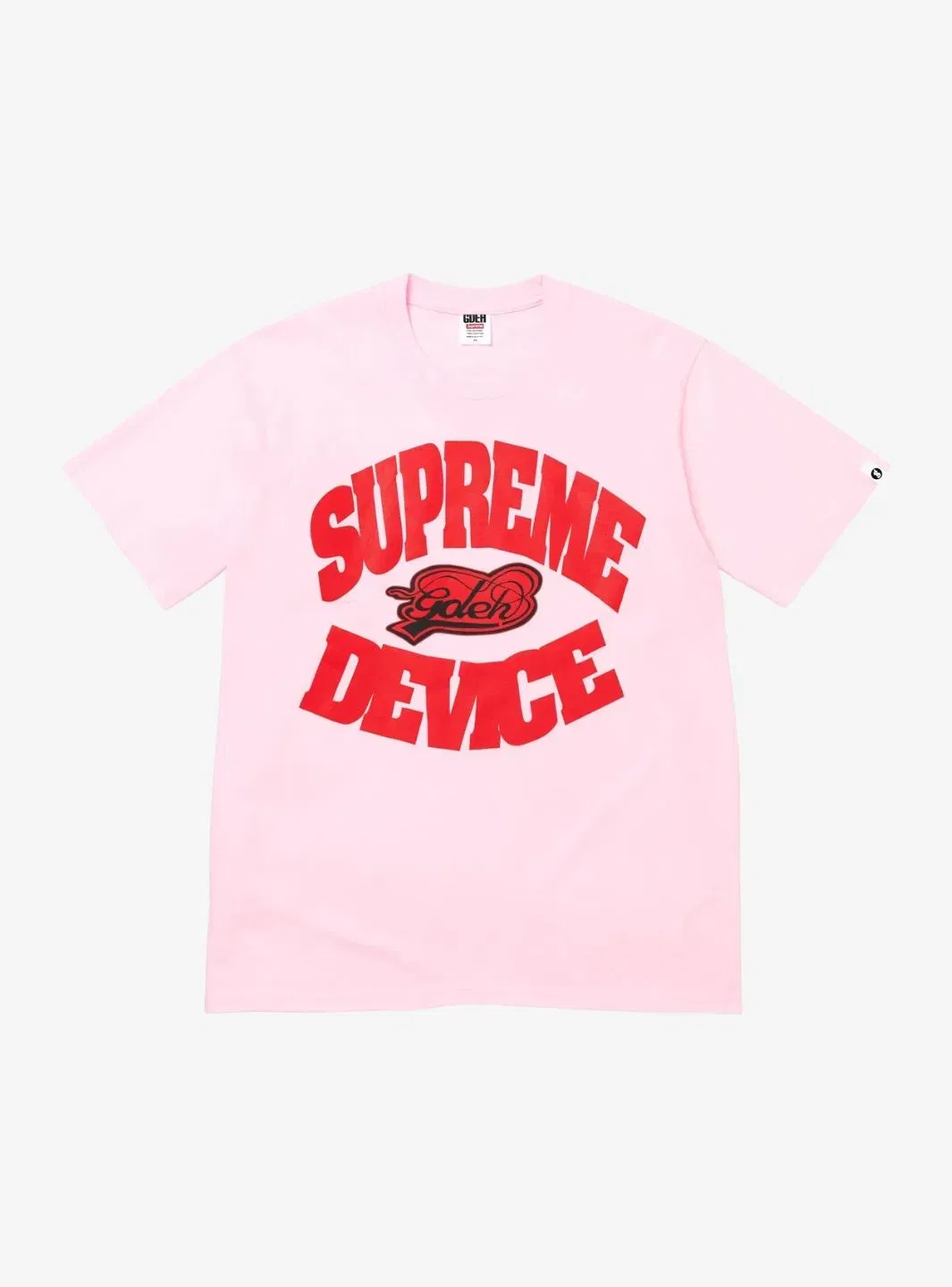 Supreme GOODENOUGH Device T-Shirt Pink