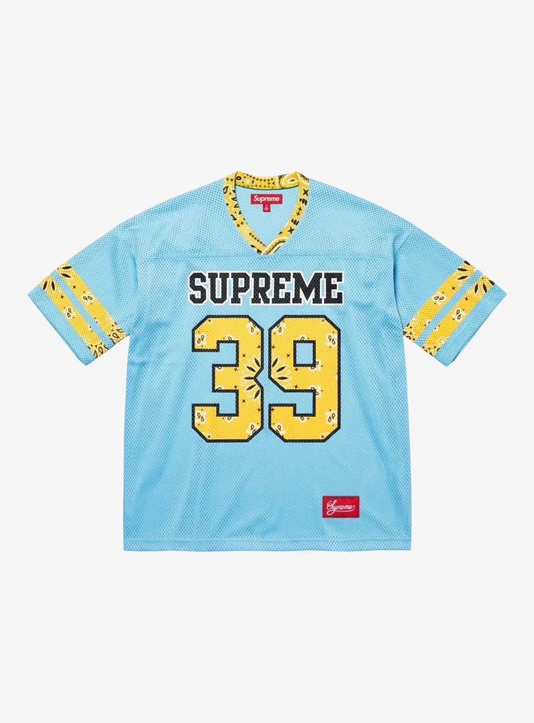 Supreme Bandana Football Jersey Blue