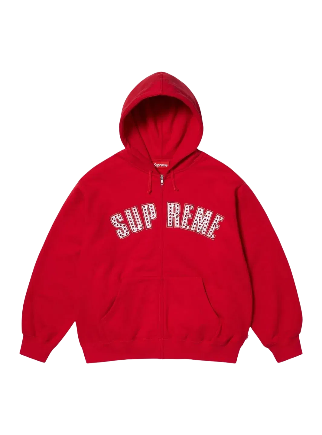 Supreme b.b. Simon Zip Up Hooded Sweatshirt Red