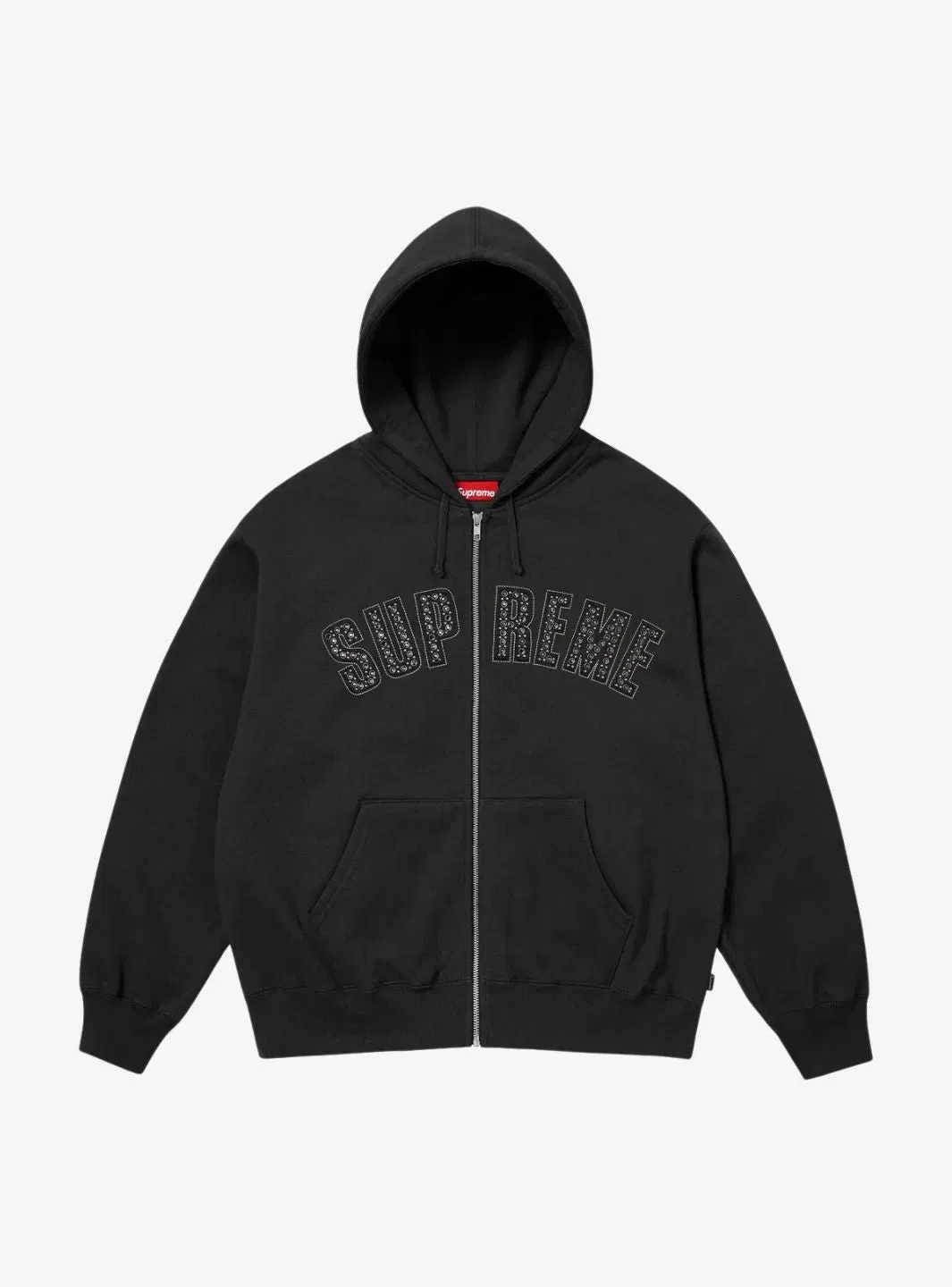 Supreme b.b. Simon Zip Up Hooded Sweatshirt Black