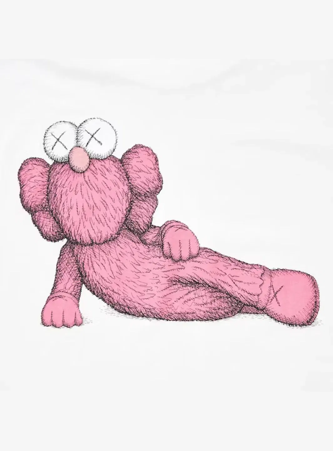Kaws x Uniqlo UT Short Sleeve Graphic T-Shirt White