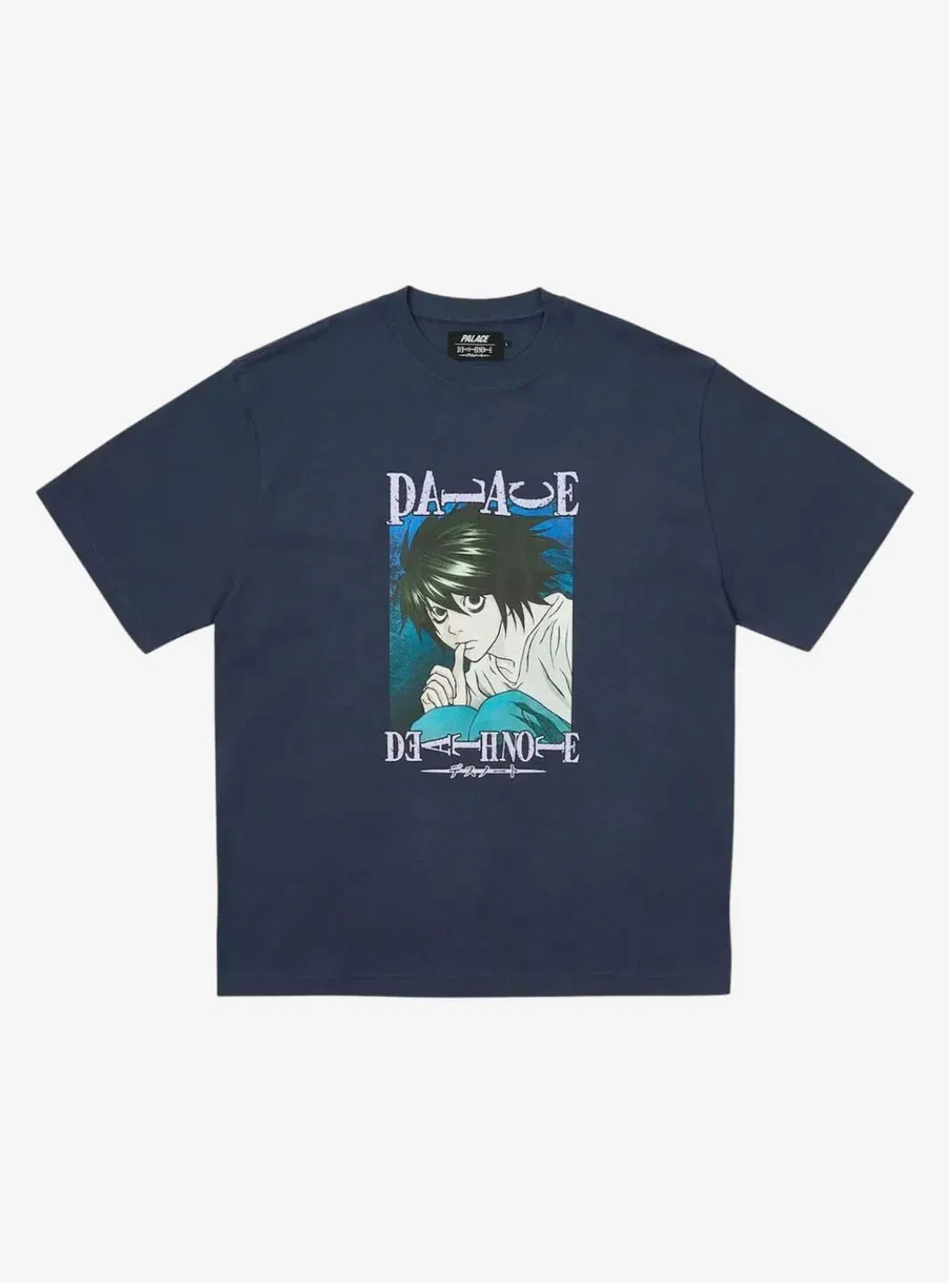 Palace Skateboards Palace Death Note T-Shirt Navy