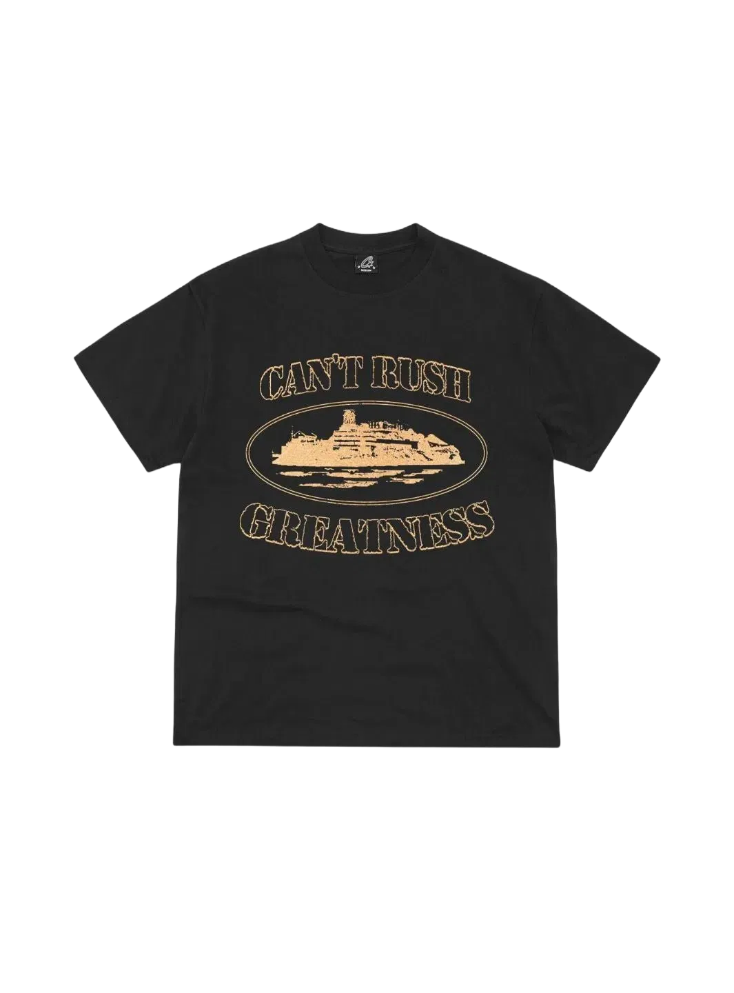 Corteiz x Cental Cee Can't Rush Greatness T-Shirt Black