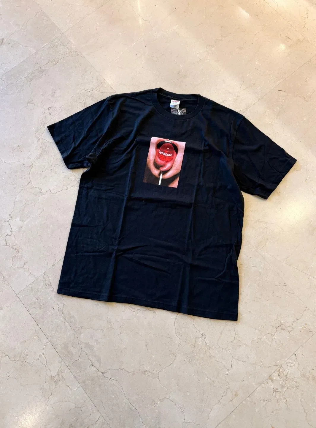 Supreme Lollipop T-Shirt Black