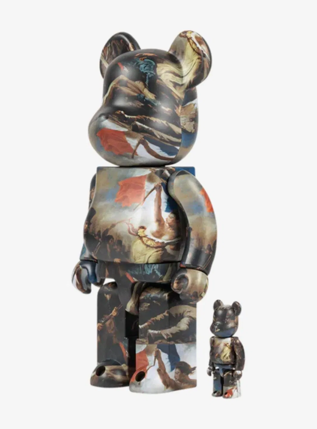 Bearbrick Eugène Delacroix (Liberty Leading the People) 100% & 400% Set