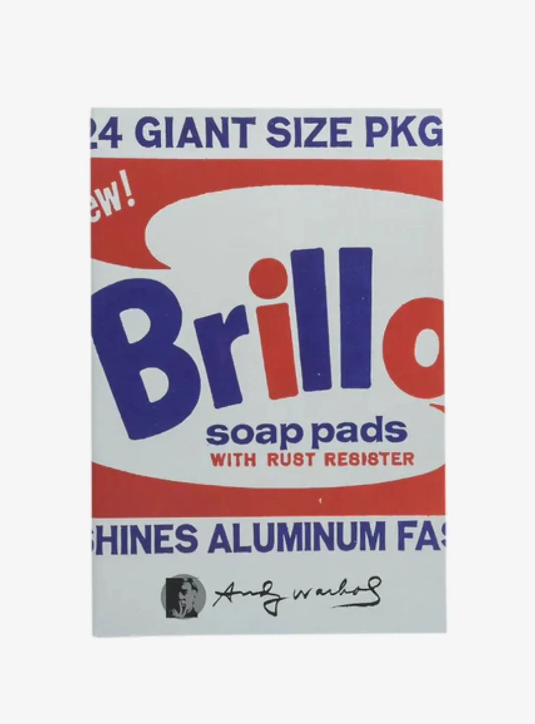 Bearbrick Andy Warhol "Brillo" 100% & 400% Set