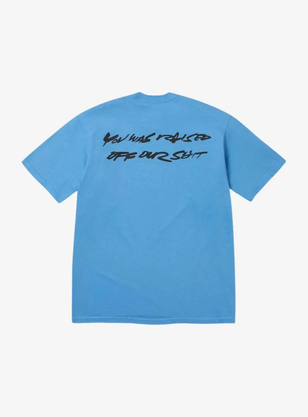 Supreme Futura Box Logo T-Shirt Bright Blue