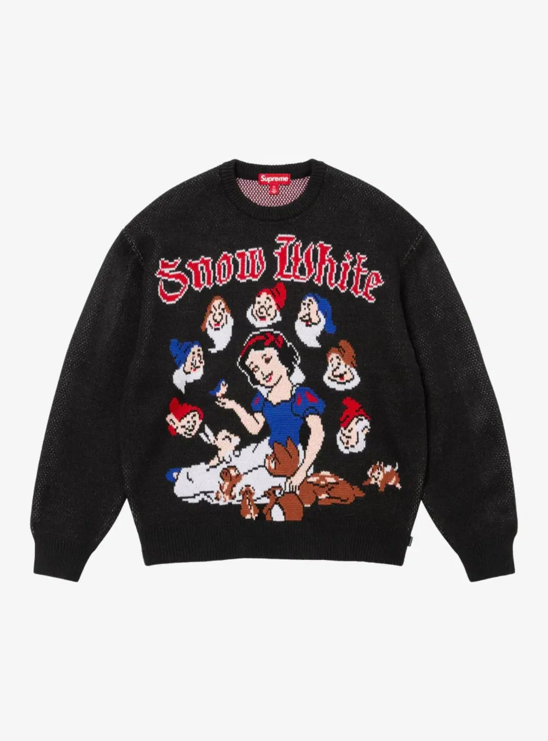Supreme Snow White Sweater Black