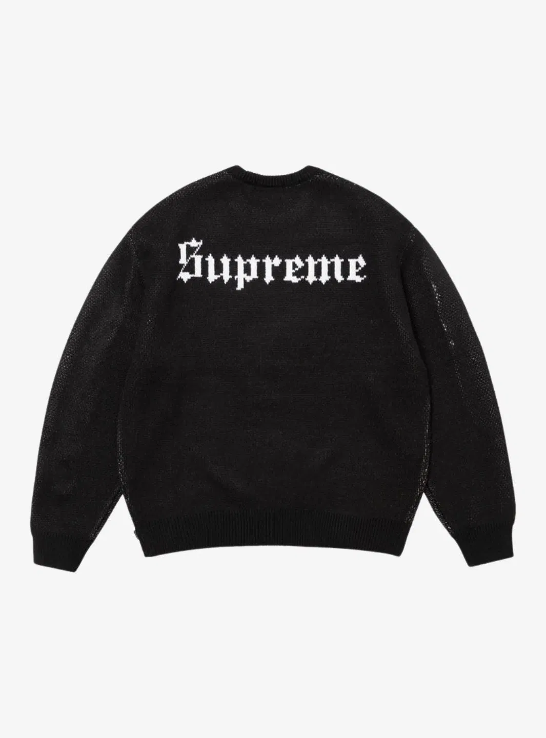 Supreme Snow White Sweater Black