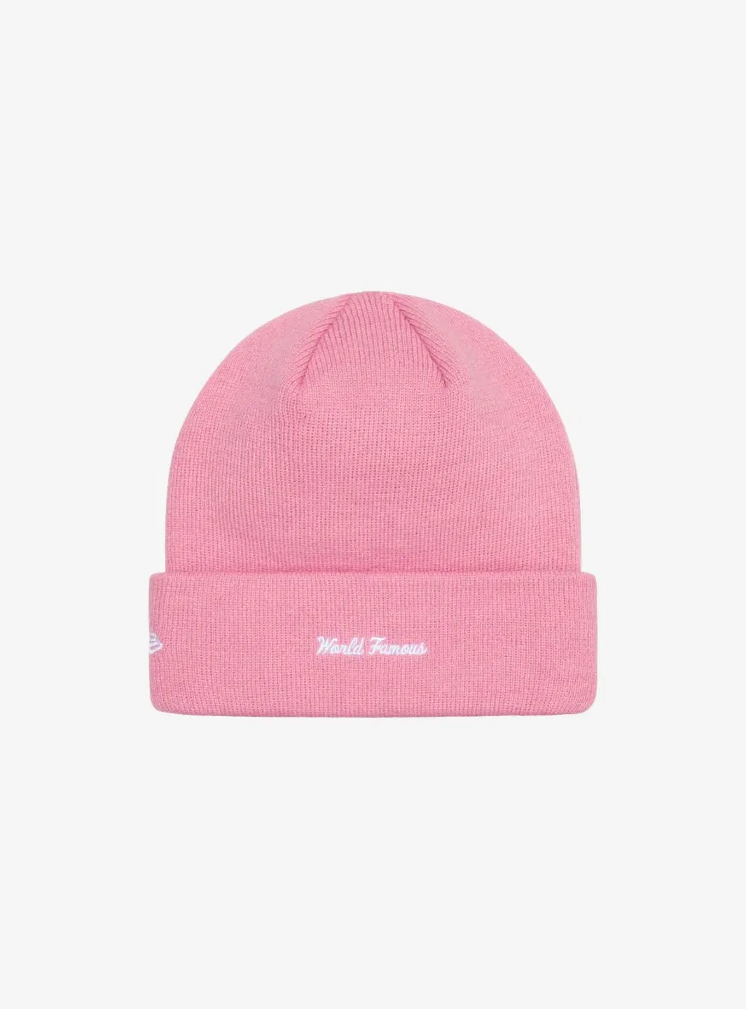 Supreme New Era Box Logo Beanie Dusty Pink (FW24)