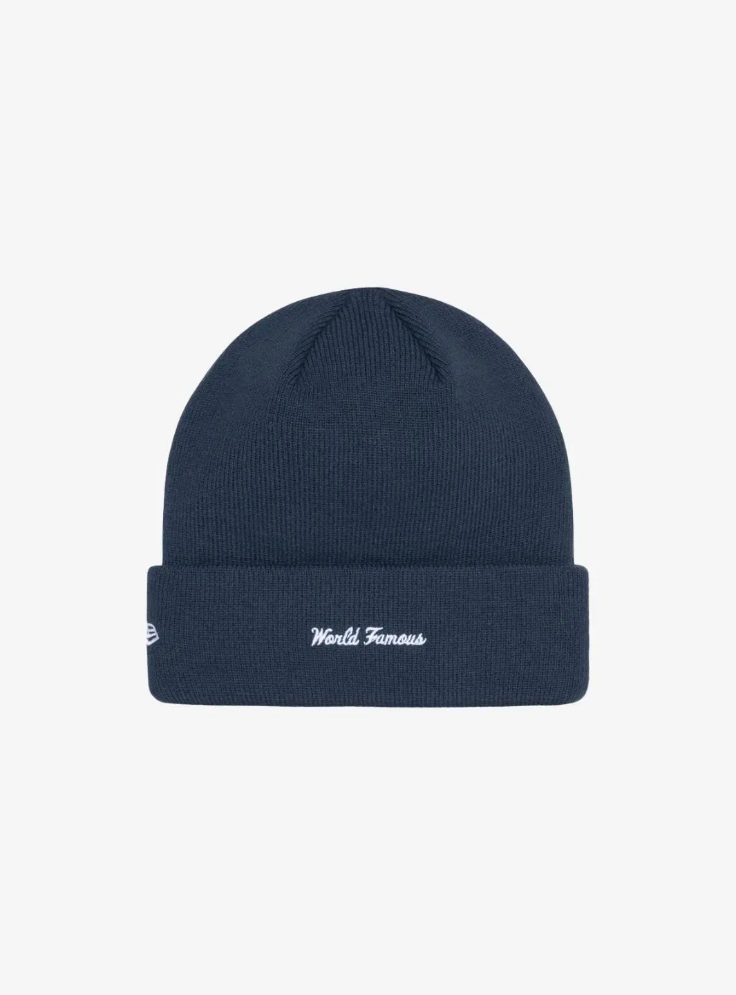 Supreme New Era Box Logo Beanie Navy (FW24)