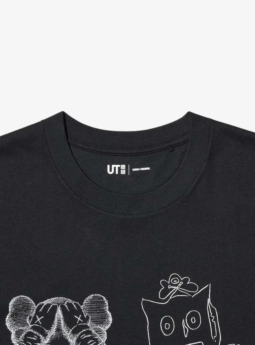 KAWS x Uniqlo Warhol UT Graphic 476351 T-Shirt Black