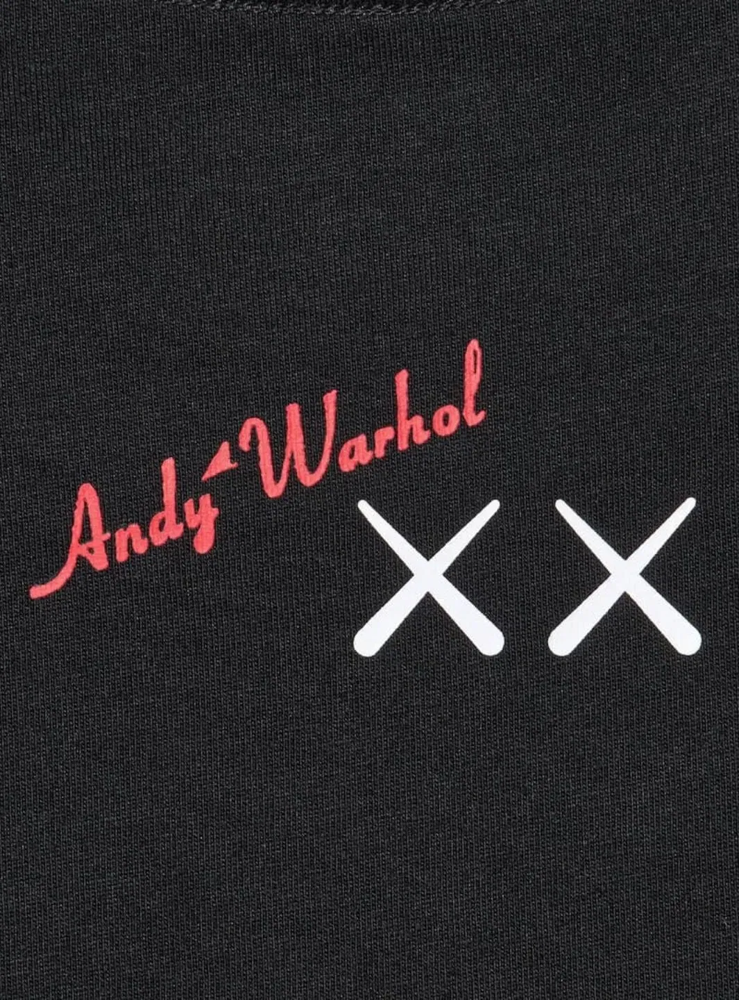 KAWS x Uniqlo Warhol UT Graphic 476351 T-Shirt Black
