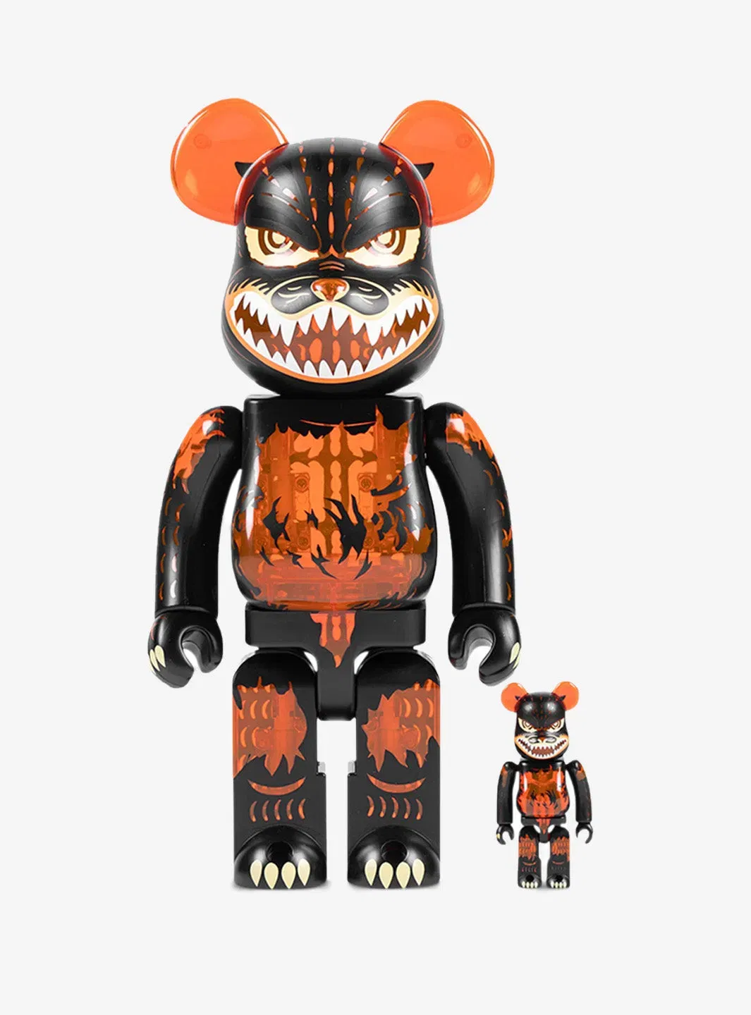 Bearbrick Godzilla VS Destoroyah version Godzilla (Meltdown) 100% & 400% Set