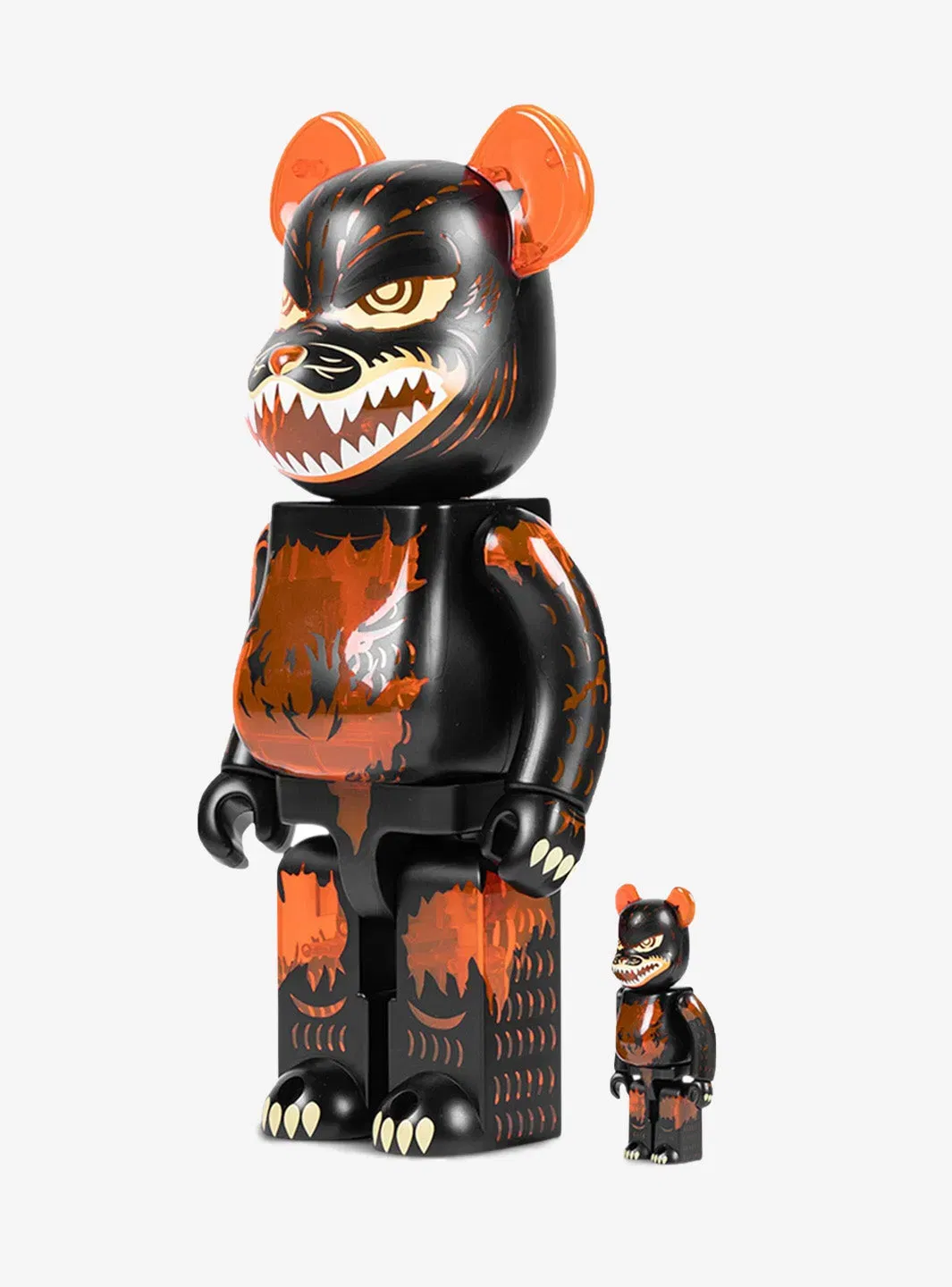 Bearbrick Godzilla VS Destoroyah version Godzilla (Meltdown) 100% & 400% Set