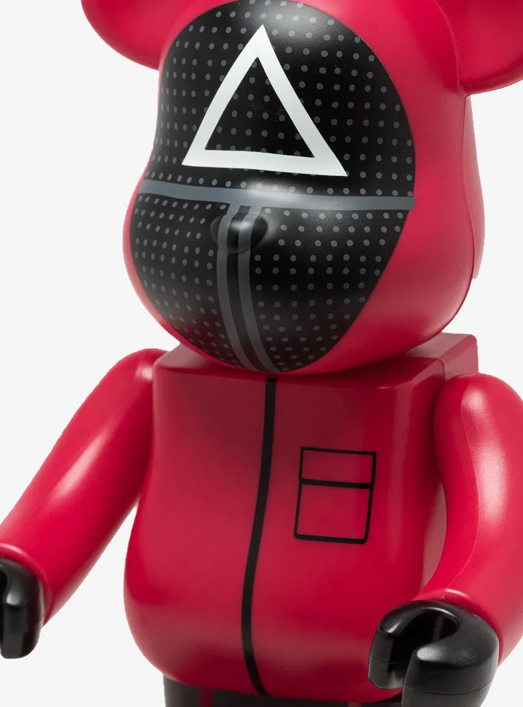 Bearbrick x Squid Game Guard (Triangle) 100% 400% Set
