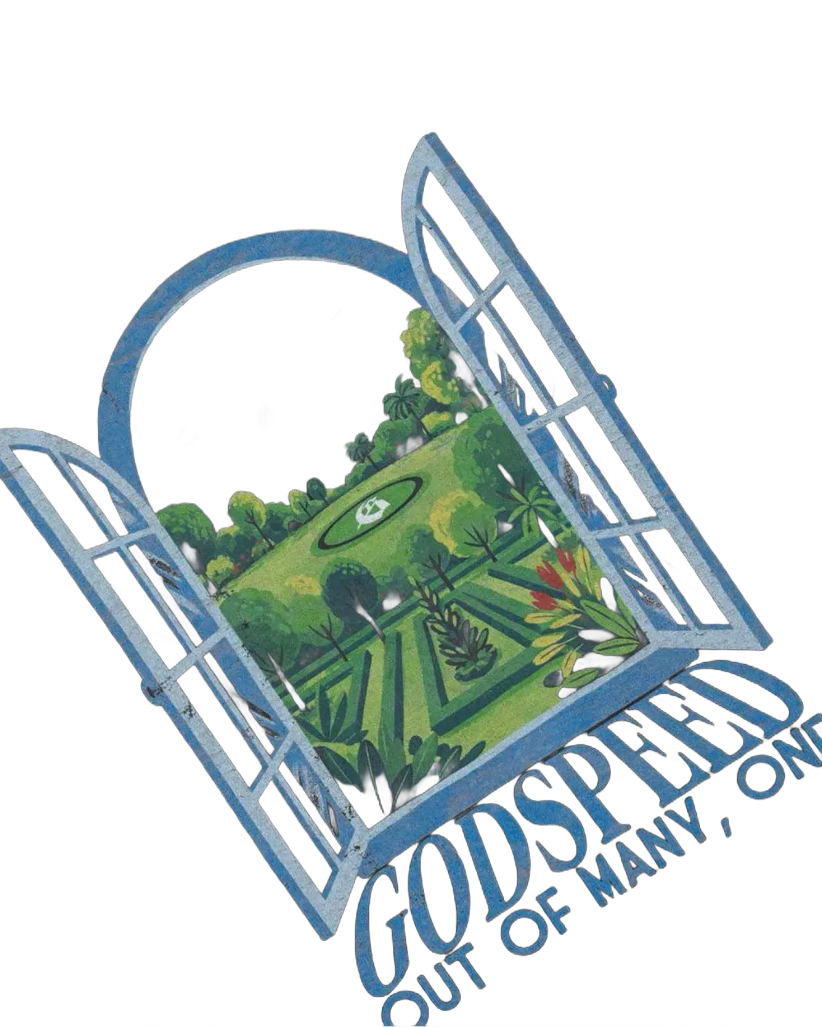 Godspeed Helipad Dreams Tee Black
