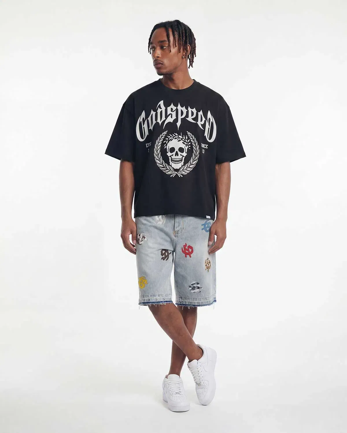 Godspeed Victor Crest Tee Black