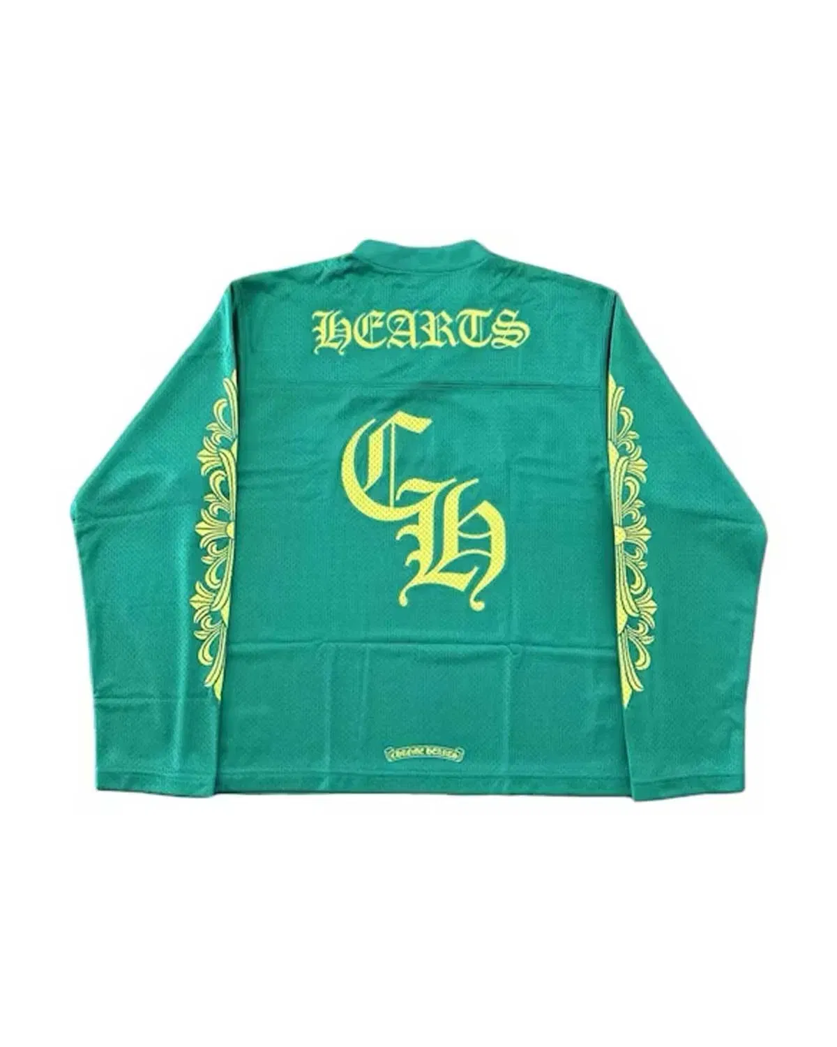 Chrome Hearts Mesh Green/Yellow L/S Jersey