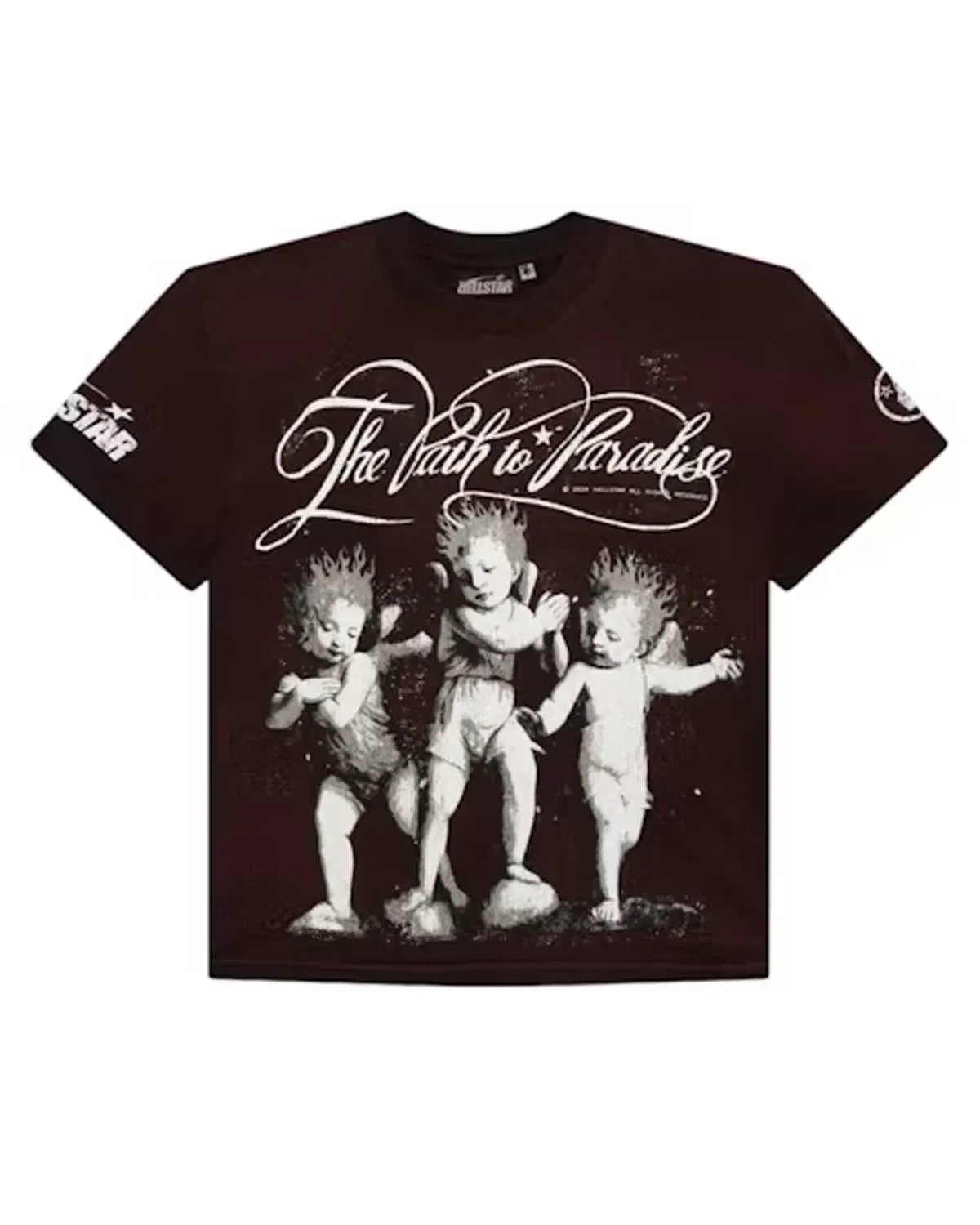 Hellstar Kids Path To Paradise Tee Brown
