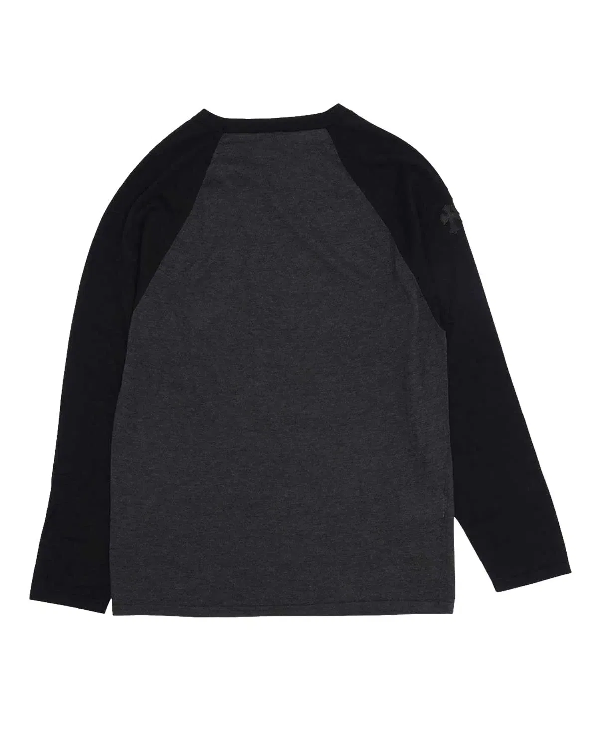 Chrome Hearts Silk Blend Cross Patch LS Raglan Tee
