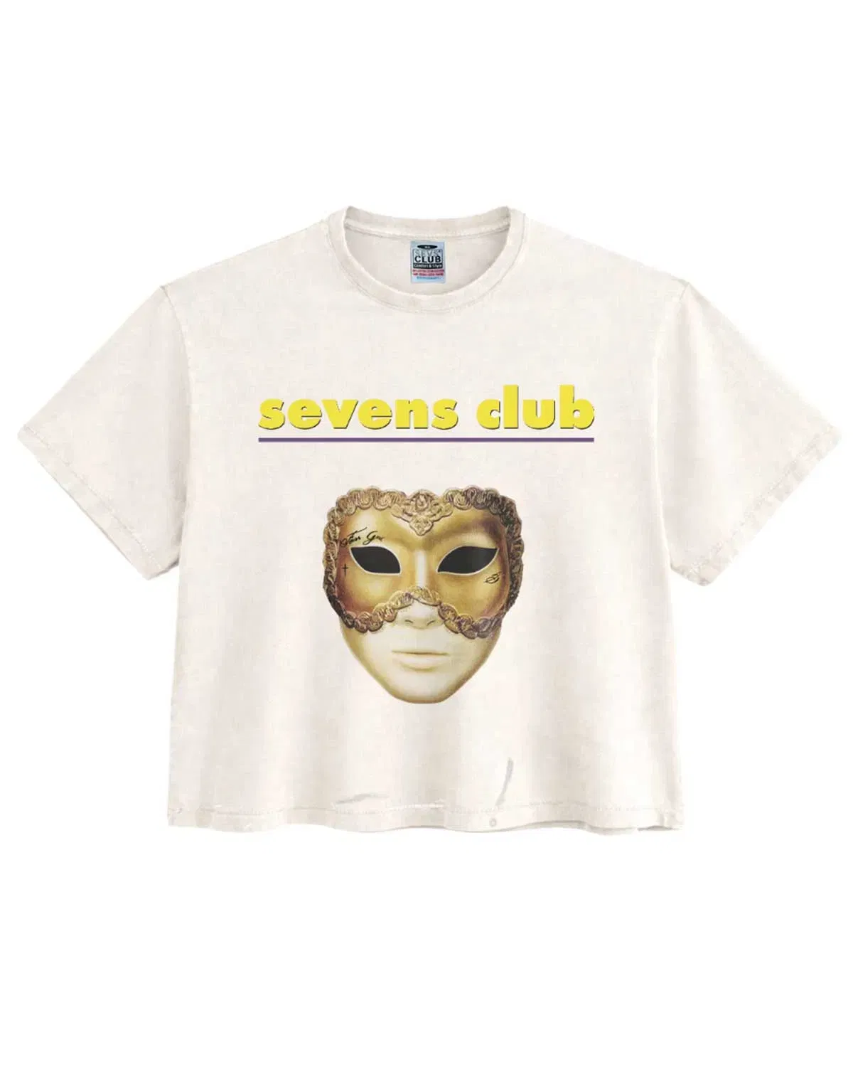 Triple Seven Triple Sevens Mask Tee White