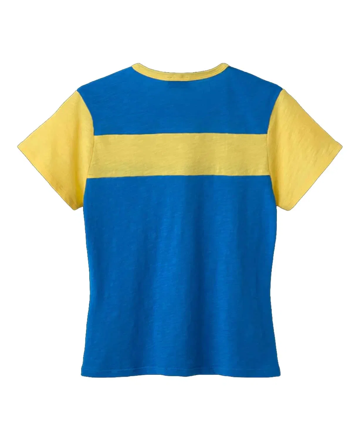 GV Gallery Two Tone Women’s Tee Blue/Yellow