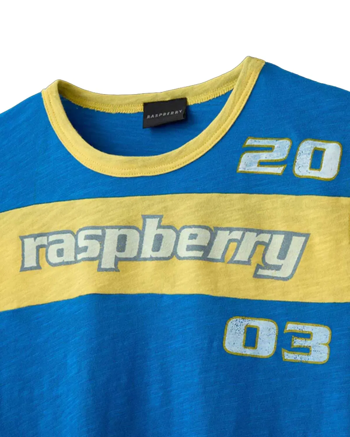 GV Gallery Two Tone Women’s Tee Blue/Yellow