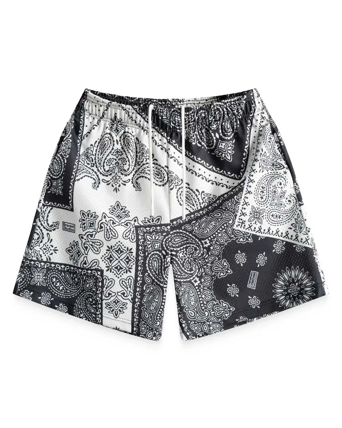 Bravest Studios Porcelain Shorts Panda Black/White