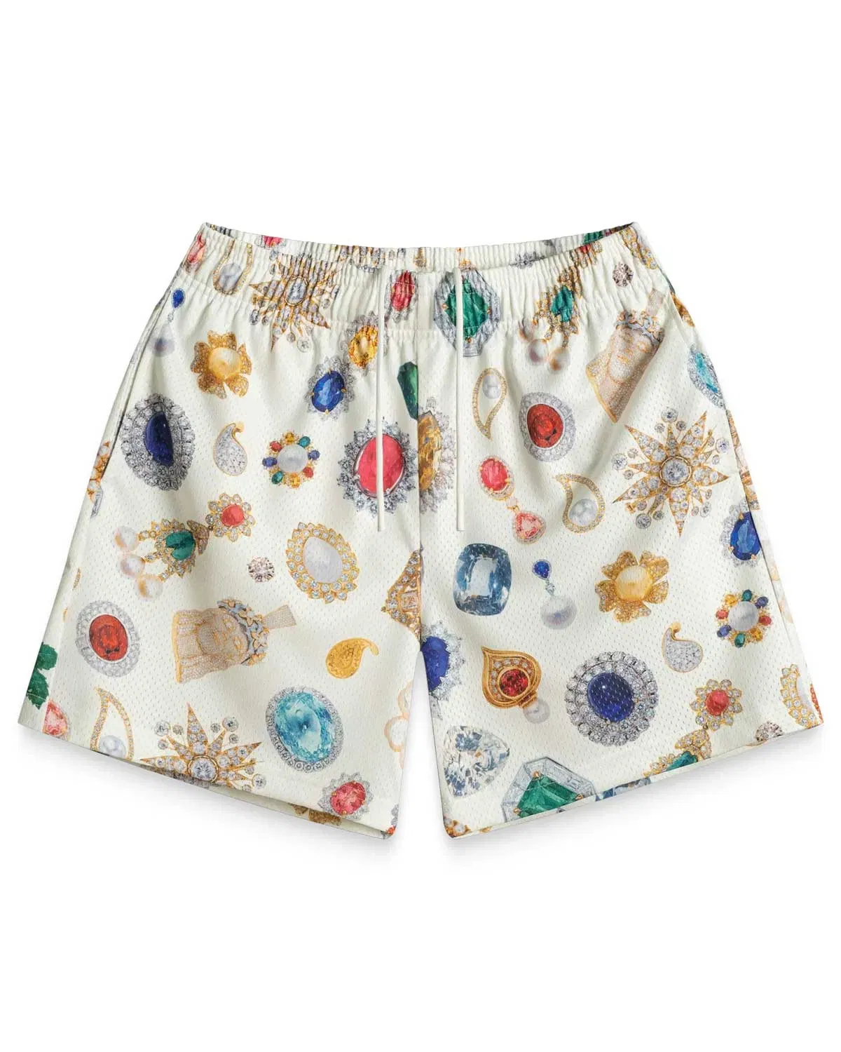 Bravest Studios Jewel Shorts White