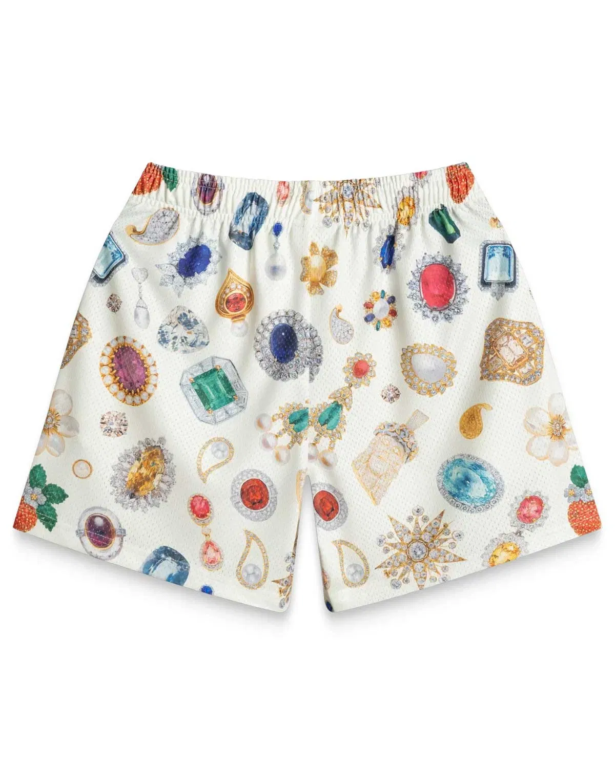 Bravest Studios Jewel Shorts White