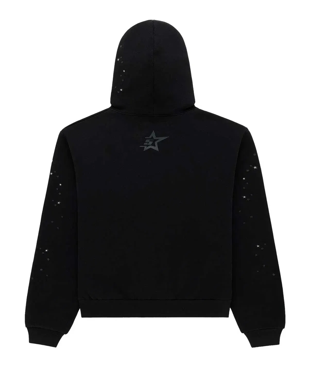 Sp5der Worldwide Sp5der P*nk V2 Rhinestone Hoodie Black