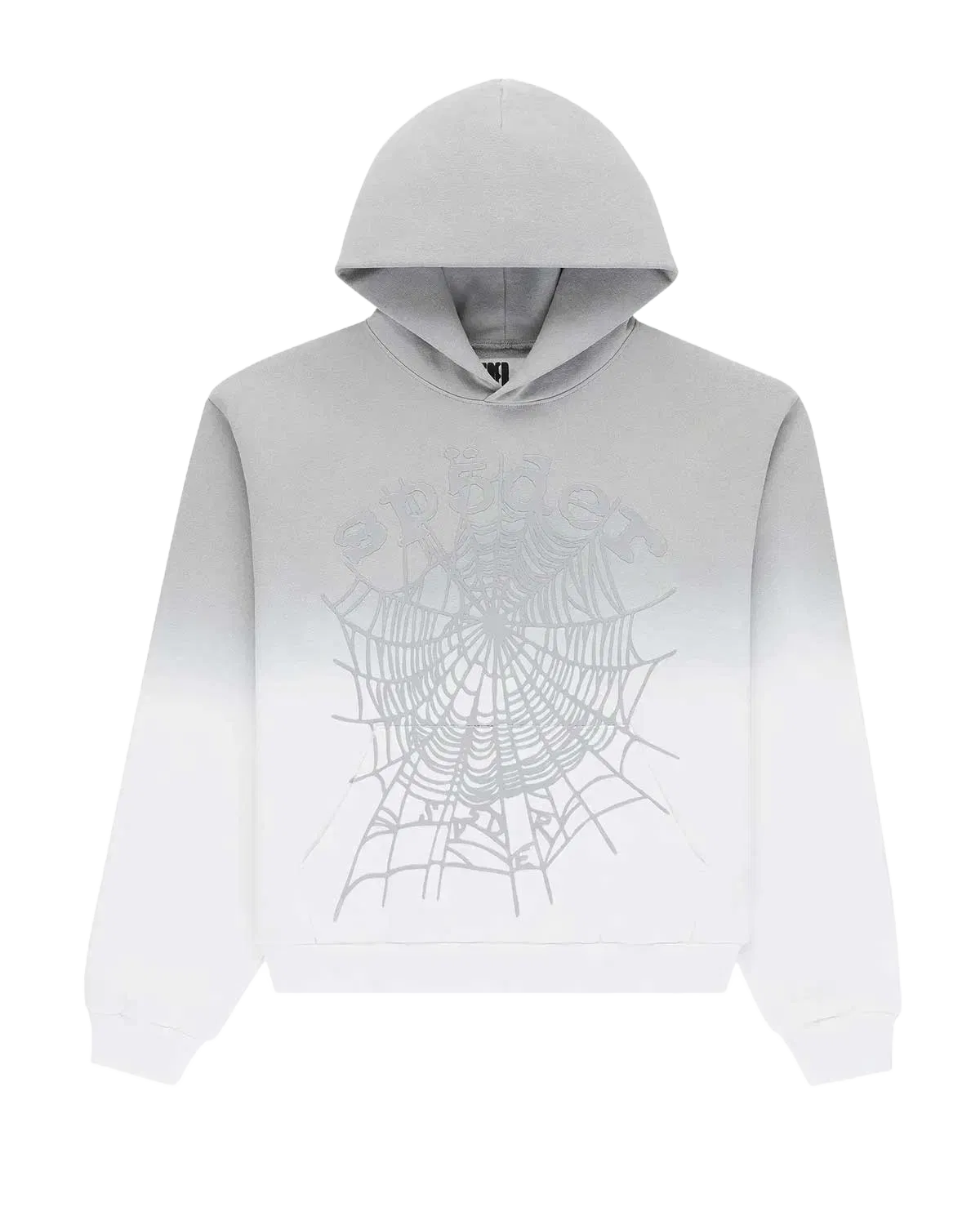 Sp5der Worldwide Sp5der OG Web Ombré Hoodie Sport Grey