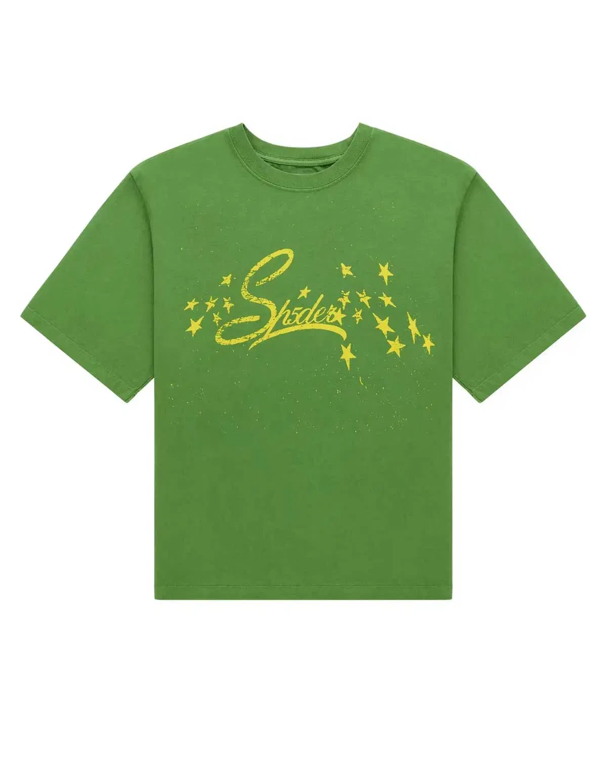 Sp5der Worldwide Sp5der Cuntry Spray Baby Tee Kelly Green