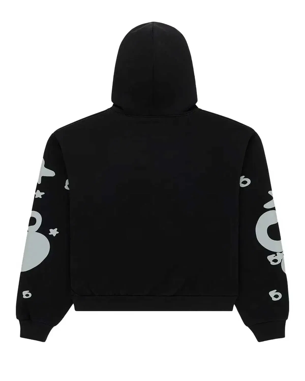 Sp5der Worldwide Sp5der Beluga 3M Reflective Hoodie Black