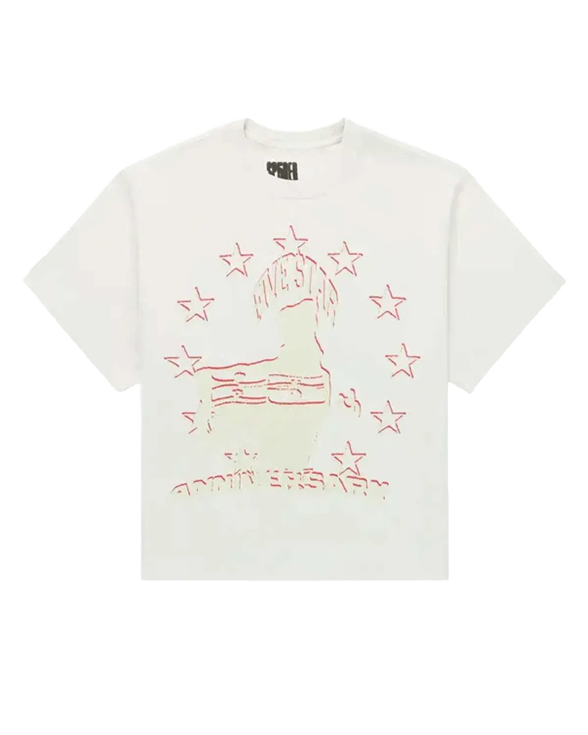 Sp5der Worldwide Sp5der Anniversary Tee White