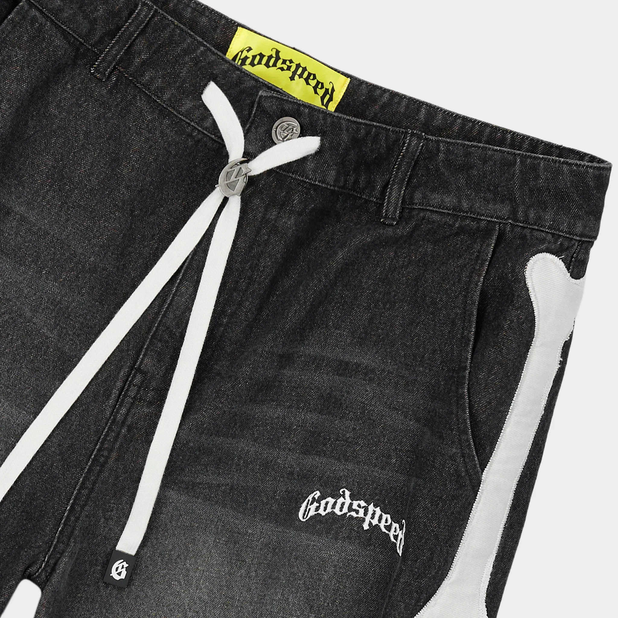 Godspeed Femur Denim Shorts Black