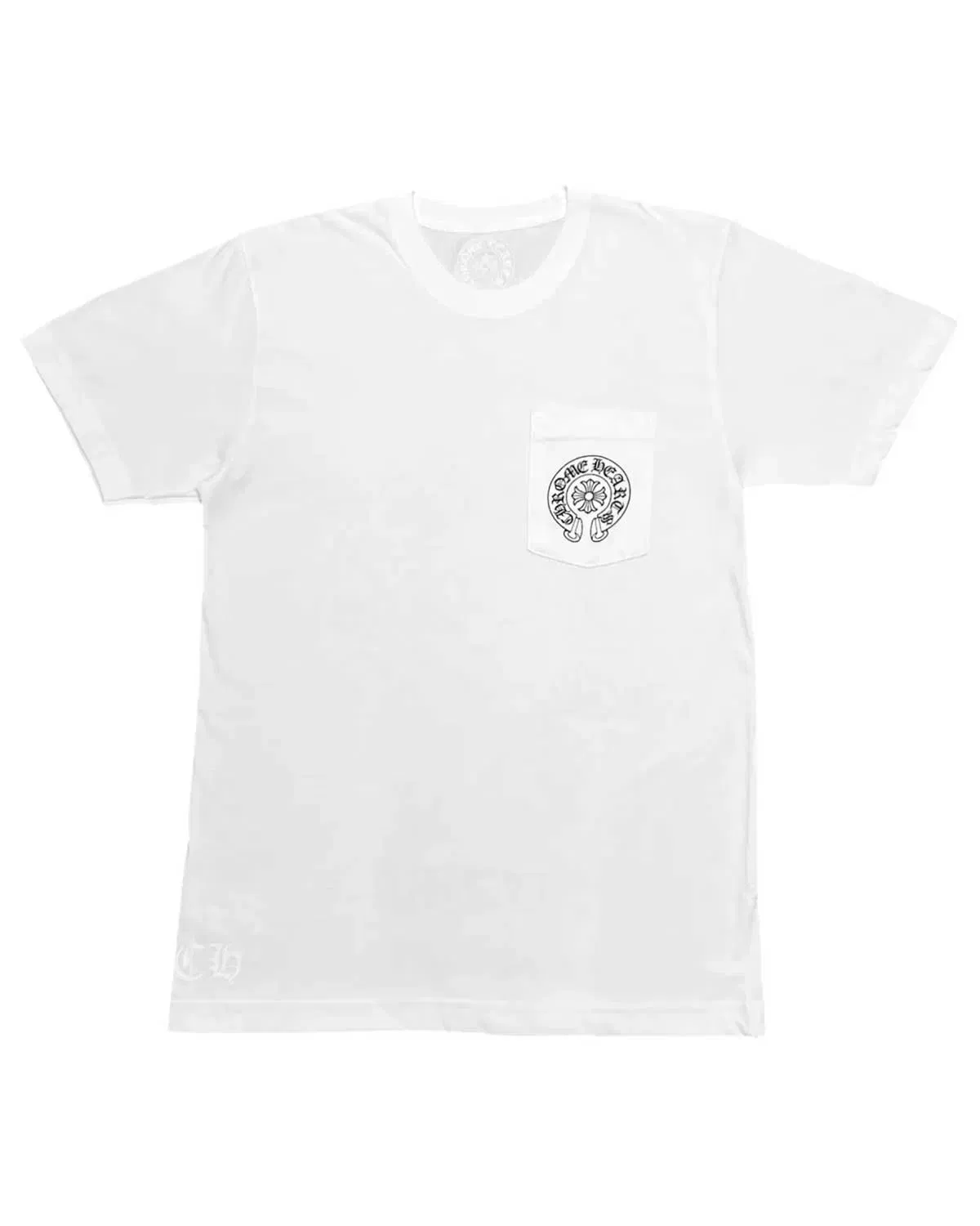 Chrome Hearts Miami Horseshoe Pocket Tee White