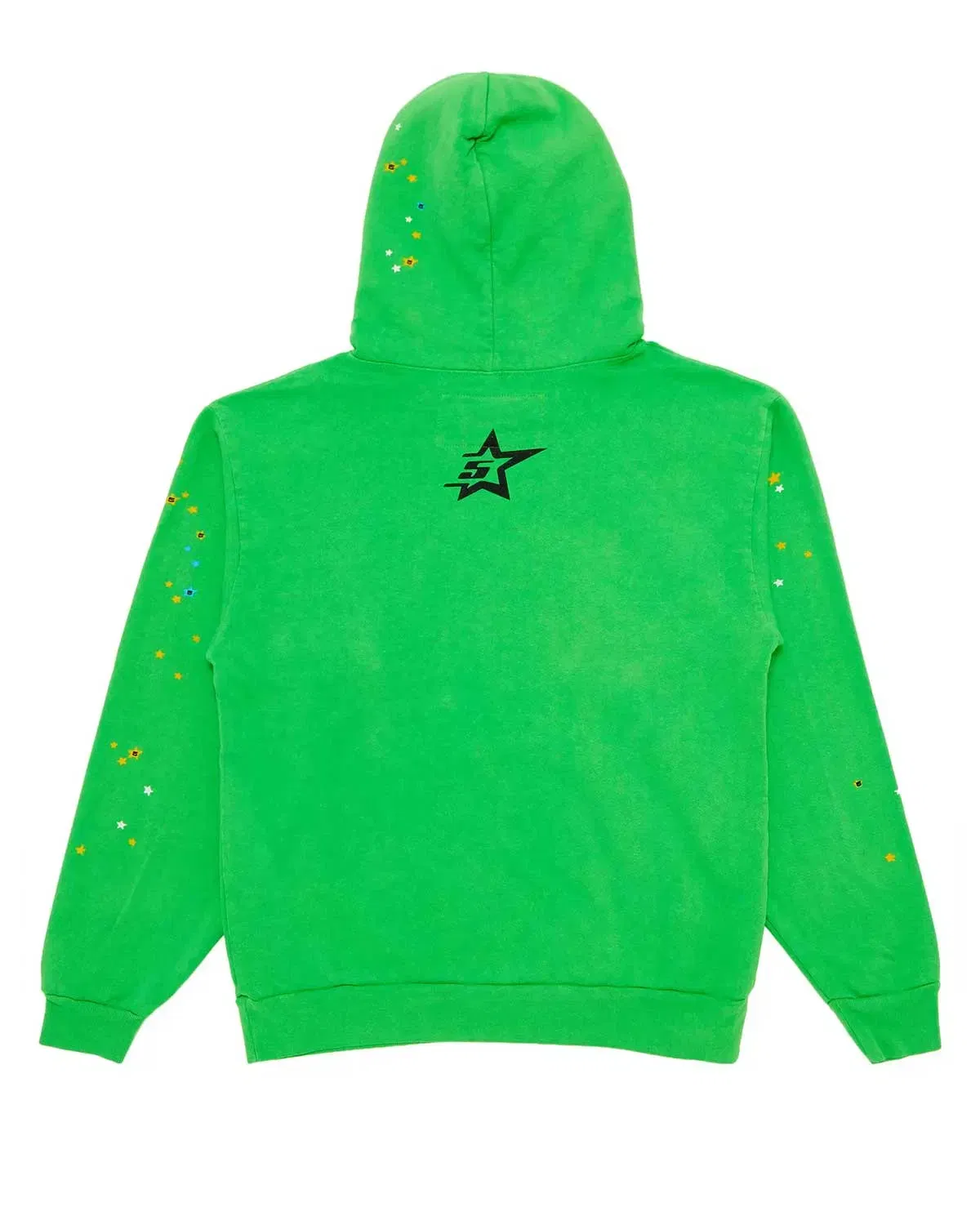Sp5der Worldwide Sp5der P*nk Hoodie V2 Rhinestone Slime Green