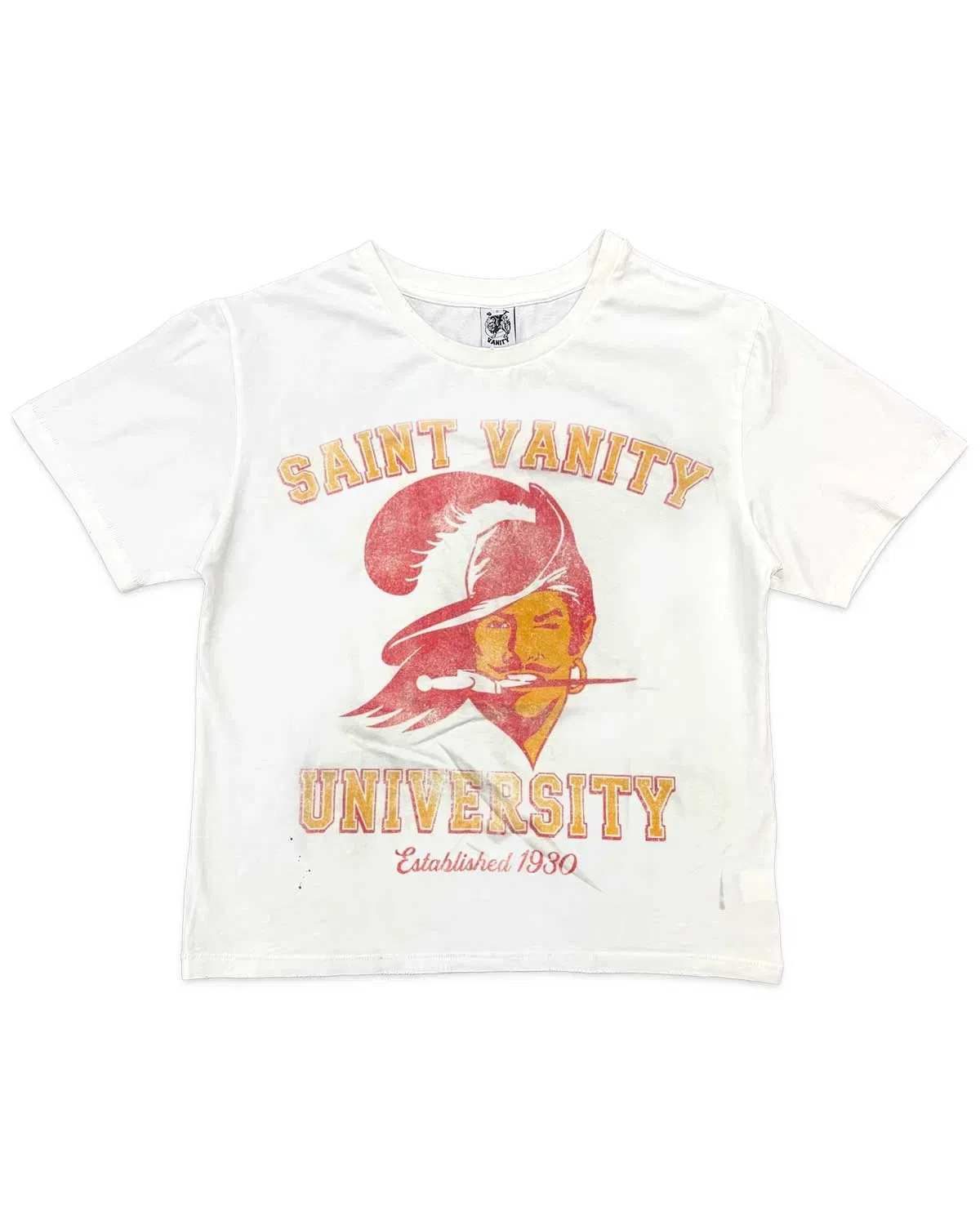 Saint Vanity Bucs Tee White