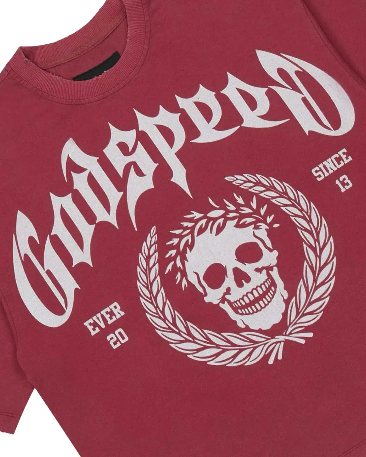 Godspeed Victor Crest Tee Red