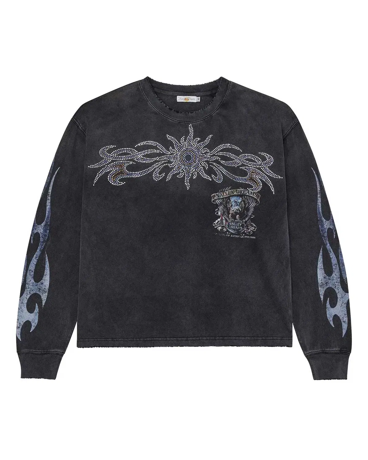 Vale Forever Valley Bling L/S Tee Black