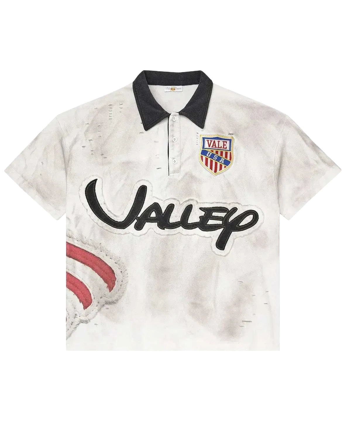 Vale Forever US Valley Polo Tee White