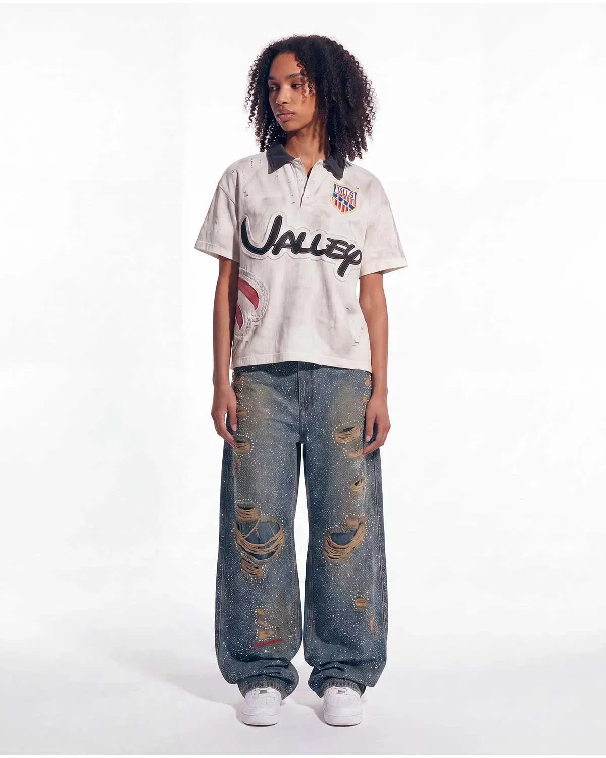 Vale Forever US Valley Polo Tee White