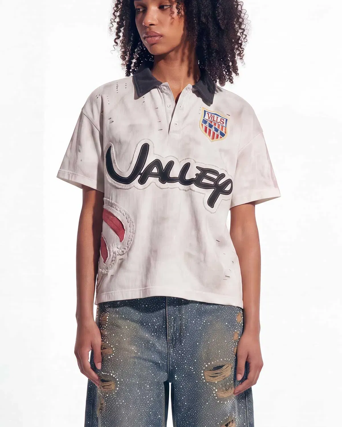 Vale Forever US Valley Polo Tee White