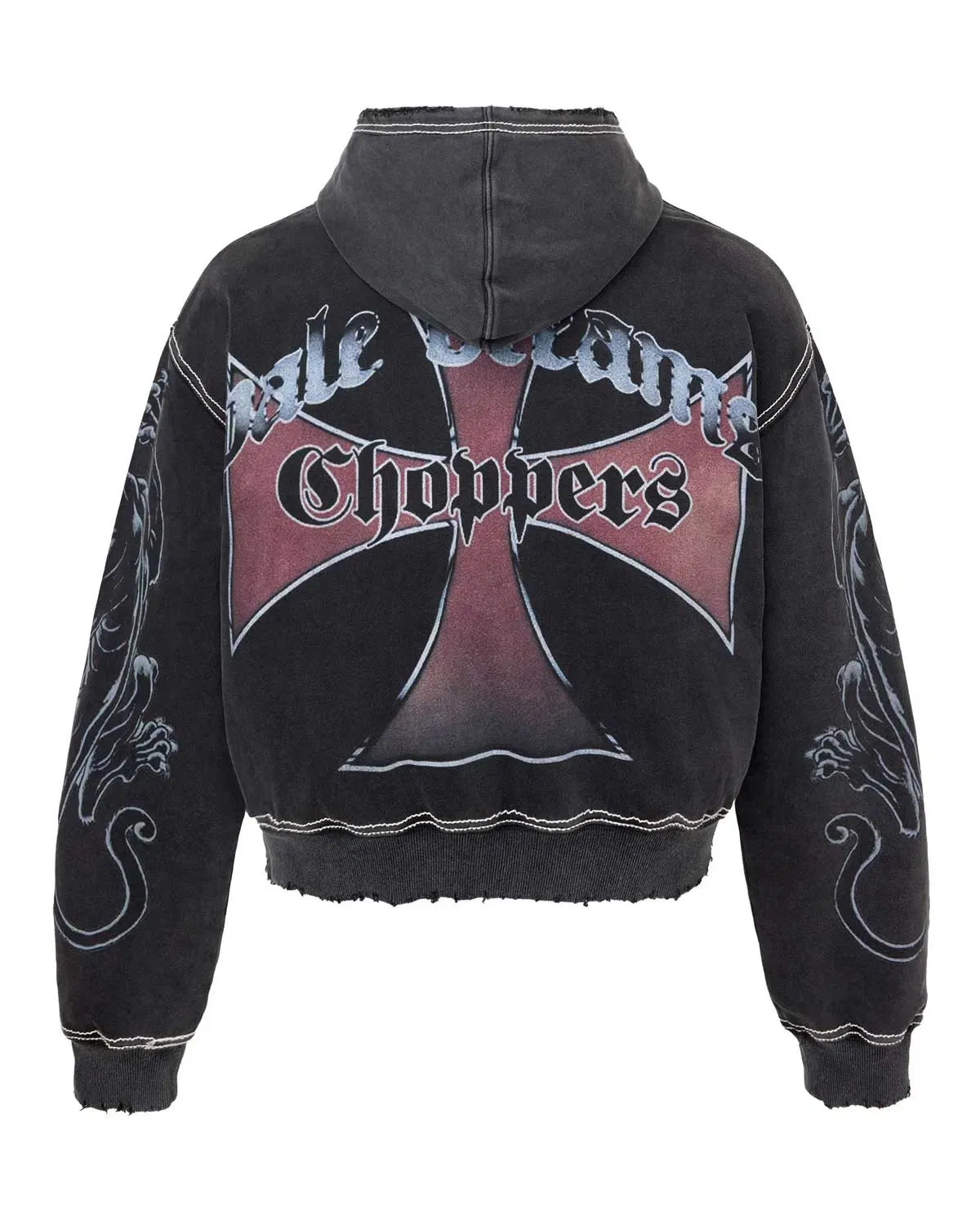 Vale Forever Hardy Boyz Zip Up Hoodie Black