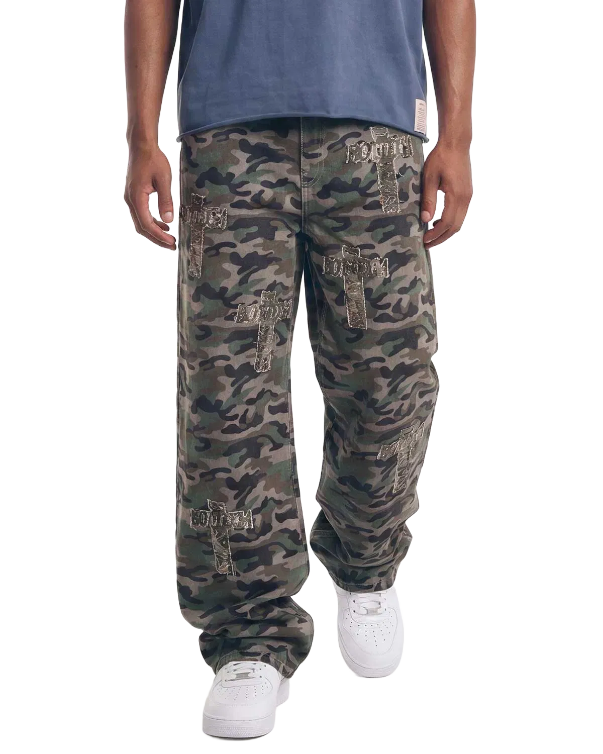 Bottega Desires Holy Grail Denim Pants Camo