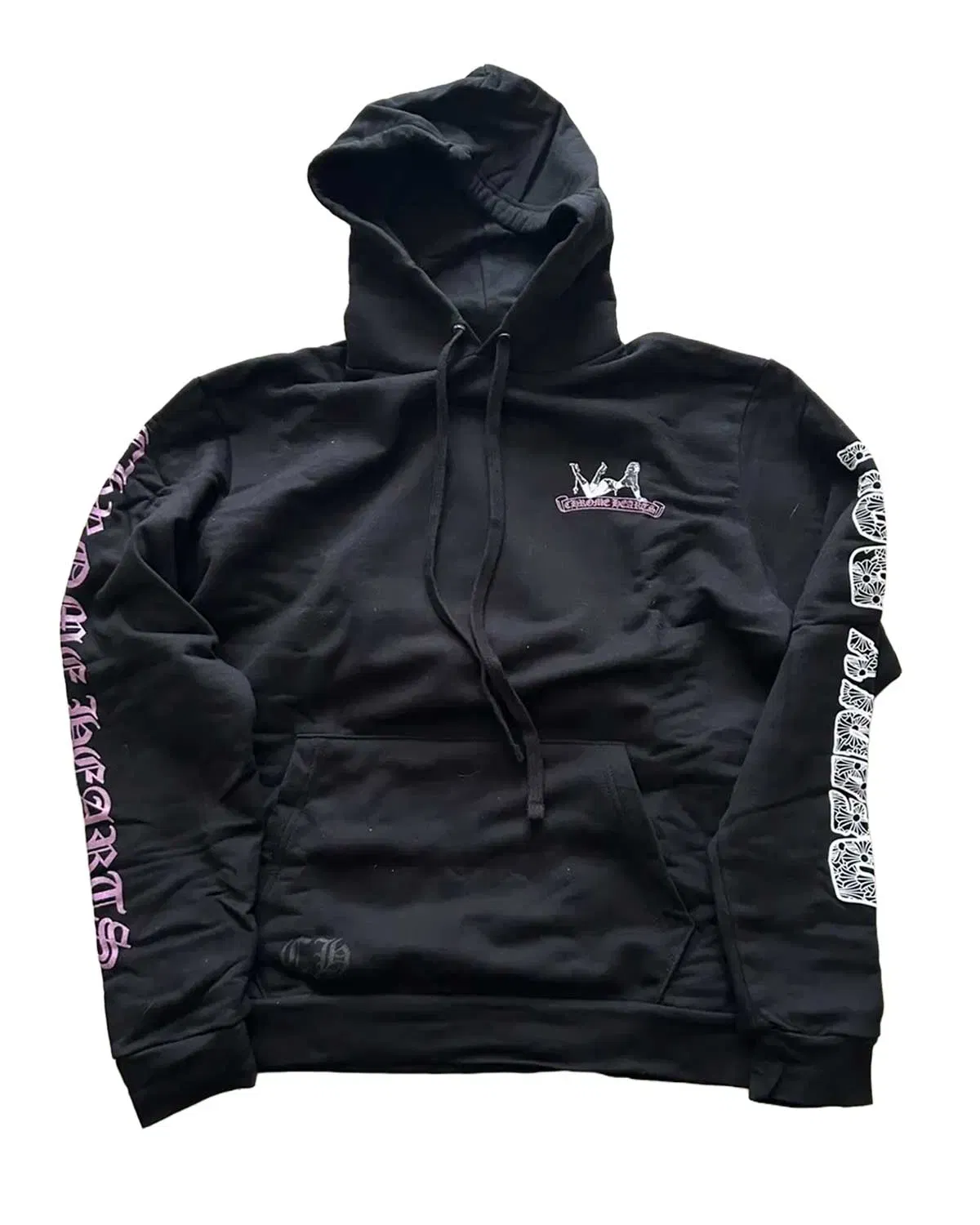 Chrome Hearts Hoodie Deadly Doll Black/Purple