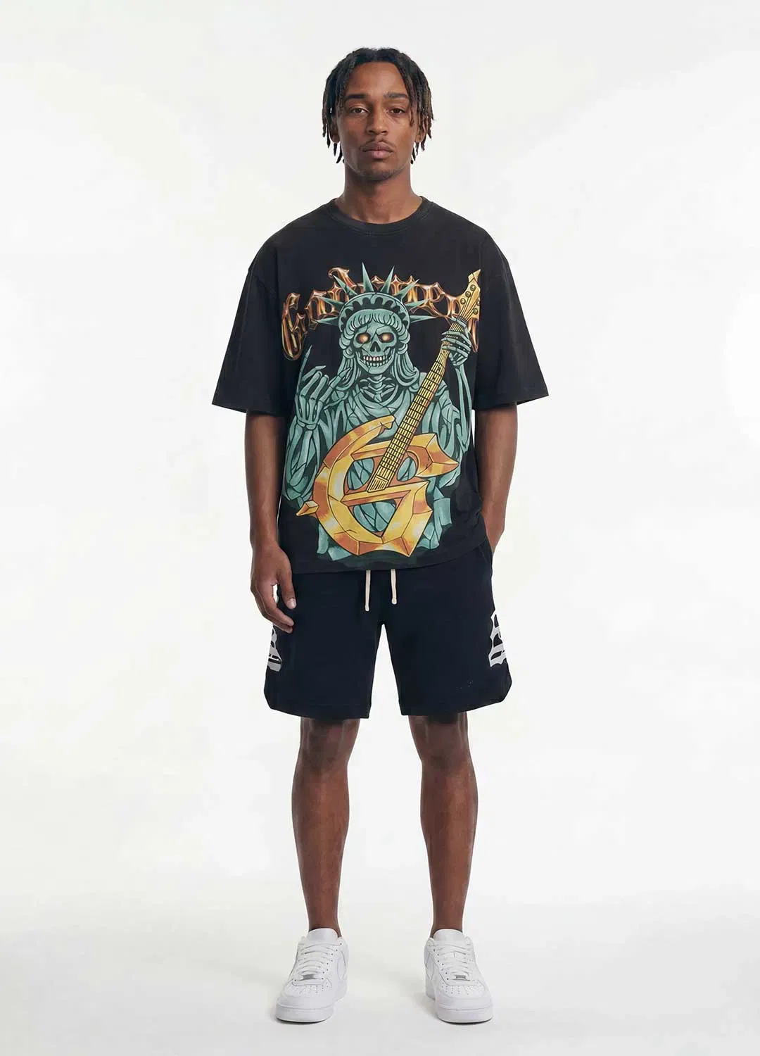 Godspeed Liberty Rock Tee Black