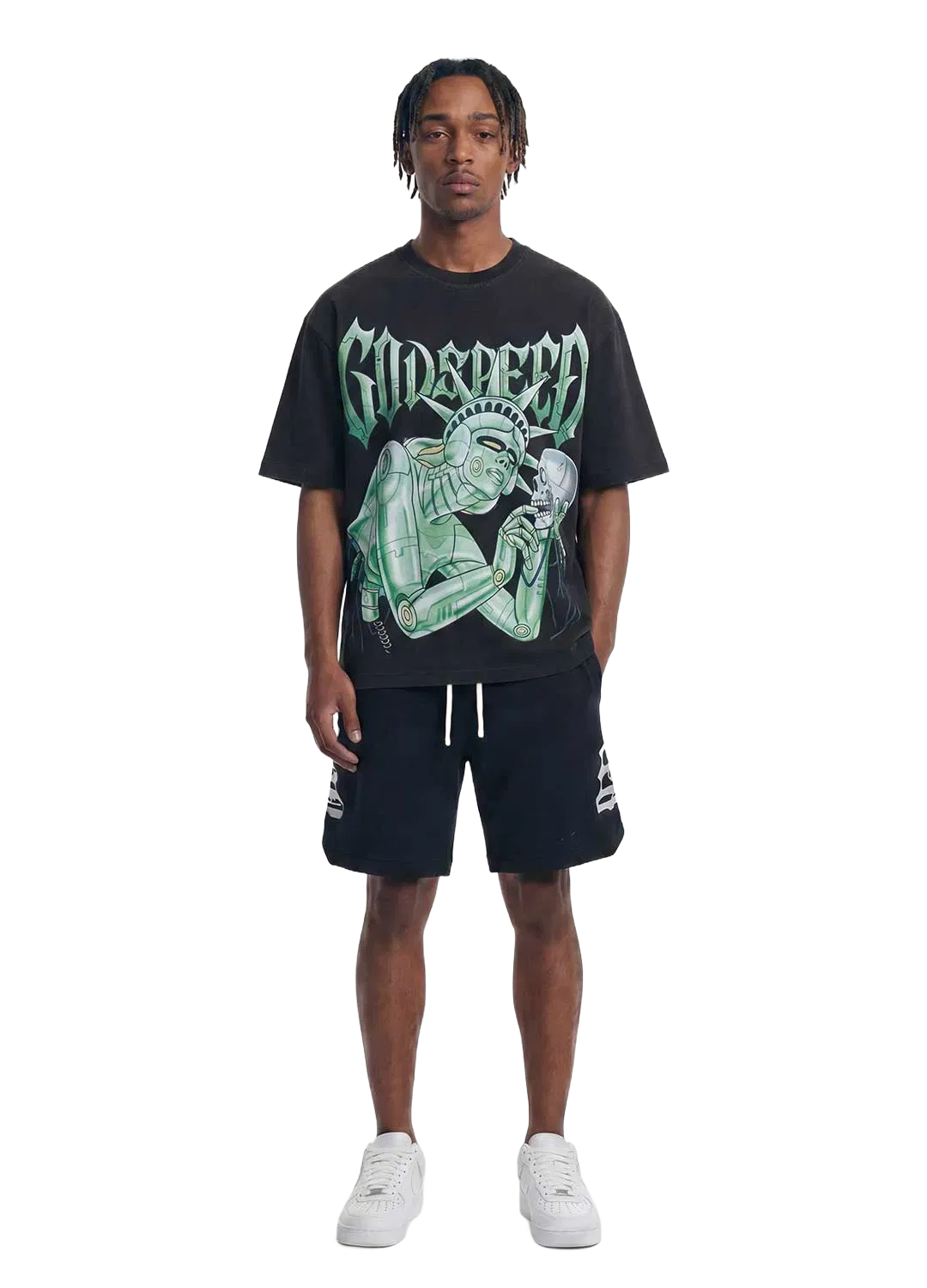 Godspeed Freedoms Protocol Tee Black